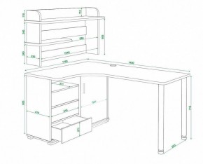 Стол компьютерный Домино СР-145М в Нытве - nytva.mebel24.online | фото 5