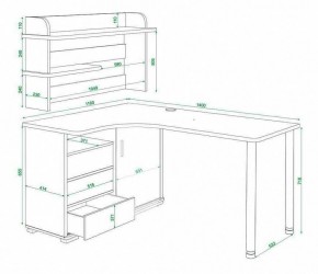 Стол компьютерный Домино СР-145М в Нытве - nytva.mebel24.online | фото 5