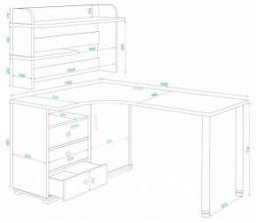 Стол компьютерный Домино СР-165М в Нытве - nytva.mebel24.online | фото 5
