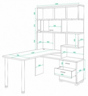 Стол компьютерный Домино СР-420/130 в Нытве - nytva.mebel24.online | фото 2