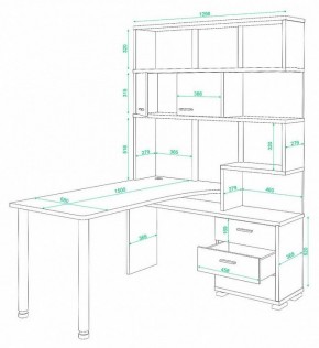 Стол компьютерный Домино СР-420/150 в Нытве - nytva.mebel24.online | фото 2