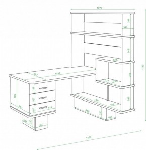 Стол компьютерный Домино СР-520 в Нытве - nytva.mebel24.online | фото 2