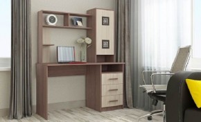 ФАВОРИТ Стол компьютерный (ясень шимо комб.) в Нытве - nytva.mebel24.online | фото