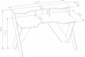 Стол компьютерный КСТ-118 в Нытве - nytva.mebel24.online | фото 3