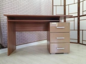 Стол компьютерный Симба Ясень шимо-Кофе с молоком в Нытве - nytva.mebel24.online | фото 2