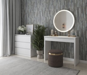 Стол косметический Энкель 100 белый в Нытве - nytva.mebel24.online | фото 4