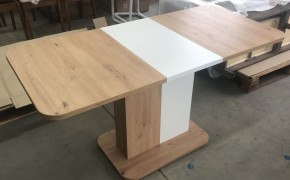 Стол NEXT 110 Дуб Артисан/ Белый М-City в Нытве - nytva.mebel24.online | фото 3
