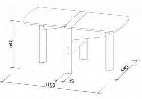 Стол обеденный СтК6 в Нытве - nytva.mebel24.online | фото 3