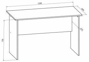 Стол офисный Офис ОФ-112К в Нытве - nytva.mebel24.online | фото 4