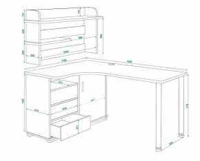 Стол письменный Домино СР-145СМ в Нытве - nytva.mebel24.online | фото 5