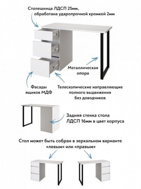 Стол письменный Эконом стандарт С-401 в Нытве - nytva.mebel24.online | фото 6