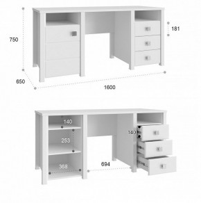 Стол письменный Изабель ИЗ-41К в Нытве - nytva.mebel24.online | фото 5