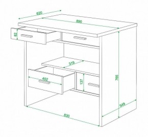 Стол письменный Живой дизайн СК-12 в Нытве - nytva.mebel24.online | фото 2