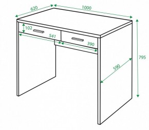 Стол письменный СП-22С в Нытве - nytva.mebel24.online | фото 2