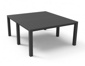 Стол раскладной Джули (Julie Double table 2 configurations) Графит в Нытве - nytva.mebel24.online | фото 3