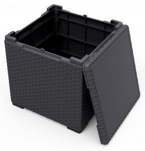 Стол с функцией хранения Виго (Vigo storage box) графит в Нытве - nytva.mebel24.online | фото 3
