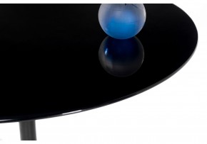 Стол стеклянный Tulip 90x74 black glass в Нытве - nytva.mebel24.online | фото 2