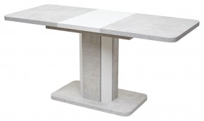 Стол STORK 120 Белый бетон/ Белый М-City в Нытве - nytva.mebel24.online | фото 1