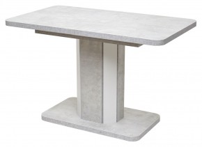 Стол STORK 120 Белый бетон/ Белый М-City в Нытве - nytva.mebel24.online | фото 2