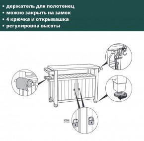 Столик для барбекю 207 Л (Unity XL 207L) в Нытве - nytva.mebel24.online | фото 9