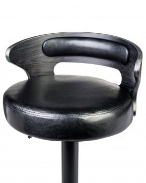 Стул барный DOBRIN FRED BLACK, чёрное дерево, чёрный в Нытве - nytva.mebel24.online | фото 6