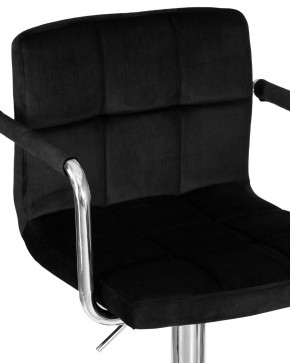 Стул барный DOBRIN KRUGER ARM, черный велюр (MJ9-101) в Нытве - nytva.mebel24.online | фото 7