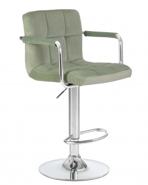 Стул барный DOBRIN KRUGER ARM, мятный велюр (MJ9-87) в Нытве - nytva.mebel24.online | фото 2