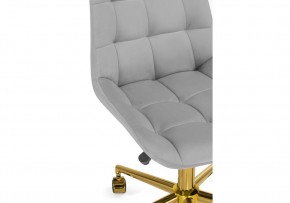 Офисное кресло Честер светло-серый (california 900)/ золото в Нытве - nytva.mebel24.online | фото 7