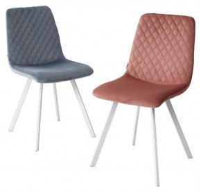 Стул DAIQUIRI BLUVEL-52 PINK / белый каркас, велюр М-City в Нытве - nytva.mebel24.online | фото 2