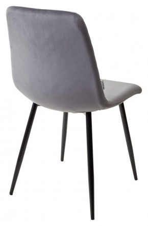 Стул DUKE BLUVEL-14 GREY, велюр / черный каркас М-City в Нытве - nytva.mebel24.online | фото 3
