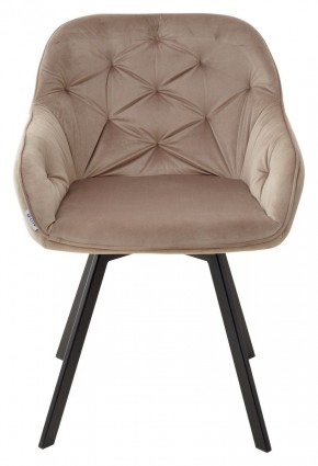 Стул GALE 360 град. поворот. BLUVEL-40 BEIGE, велюр/ черный каркас, М-City в Нытве - nytva.mebel24.online | фото 6