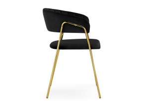 Стул на металлокаркасе Kamelia 1 black / gold в Нытве - nytva.mebel24.online | фото 3