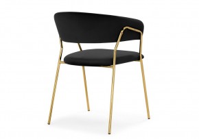 Стул на металлокаркасе Kamelia 1 black / gold в Нытве - nytva.mebel24.online | фото 4