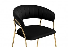 Стул на металлокаркасе Kamelia 1 black / gold в Нытве - nytva.mebel24.online | фото 5