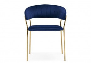 Стул на металлокаркасе Kamelia 1 dark blue / gold в Нытве - nytva.mebel24.online | фото 2