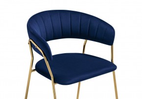 Стул на металлокаркасе Kamelia 1 dark blue / gold в Нытве - nytva.mebel24.online | фото 5