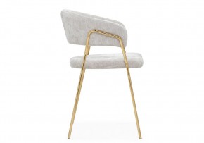 Стул на металлокаркасе Kamelia 1 light gray fabric / gold в Нытве - nytva.mebel24.online | фото 4