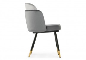 Стул на металлокаркасе Penelopa dark gray / light gray /  black / gold в Нытве - nytva.mebel24.online | фото 3