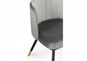 Стул на металлокаркасе Penelopa dark gray / light gray /  black / gold в Нытве - nytva.mebel24.online | фото 6