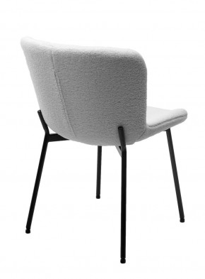 Стул RIYA UF992-01 Белый, teddy / черный каркас М-City в Нытве - nytva.mebel24.online | фото 2