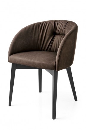 Стул ROSIE SOFT CB/1910, BCH P132 GRAPHITE/ VENICE S0G SOIL BROWN в Нытве - nytva.mebel24.online | фото