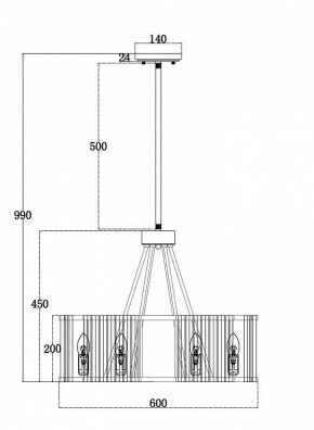 Светильник на штанге Maytoni Solar MOD087PL-06G в Нытве - nytva.mebel24.online | фото 4