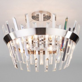 Светильник на штанге TK Lighting Steccato 10111/5 сатин-никель/прозрачный хрусталь Strotskis в Нытве - nytva.mebel24.online | фото 1