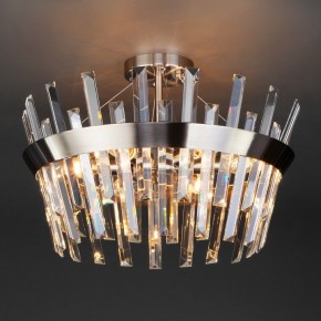 Светильник на штанге TK Lighting Steccato 10111/5 сатин-никель/прозрачный хрусталь Strotskis в Нытве - nytva.mebel24.online | фото 2
