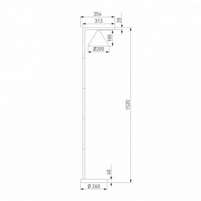 Торшер Elektrostandard Bevel a068473 в Нытве - nytva.mebel24.online | фото 2