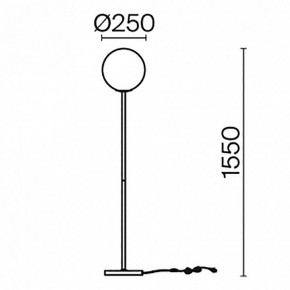 Торшер Maytoni Ring MOD013FL-01B в Нытве - nytva.mebel24.online | фото 4