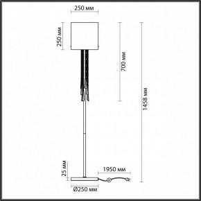 Торшер Odeon Light Nicole 4886/1F в Нытве - nytva.mebel24.online | фото 4
