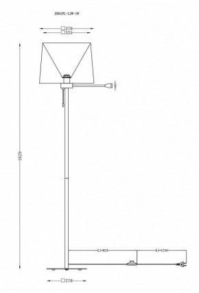 Торшер с подсветкой Maytoni Farel Z001FL-L3W-1W в Нытве - nytva.mebel24.online | фото 3