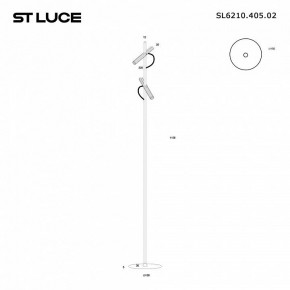 Торшер ST-Luce LILT SL6210.405.02 в Нытве - nytva.mebel24.online | фото 2