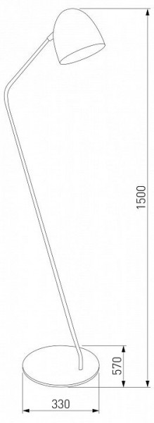 Торшер TK Lighting Soho 5037 Soho Black в Нытве - nytva.mebel24.online | фото 2